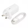 iBOX C-65 biely, GaN 65W univerzálna nabíjačka UK konektor