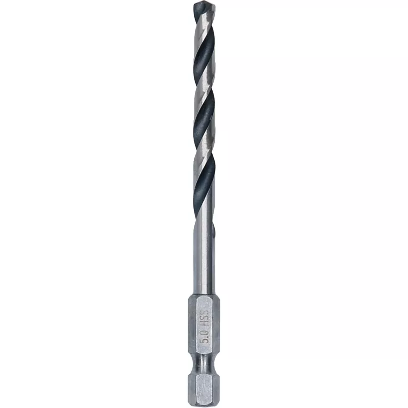 Bosch PointTeQ Hex špirálový vrták HSS, 5 mm