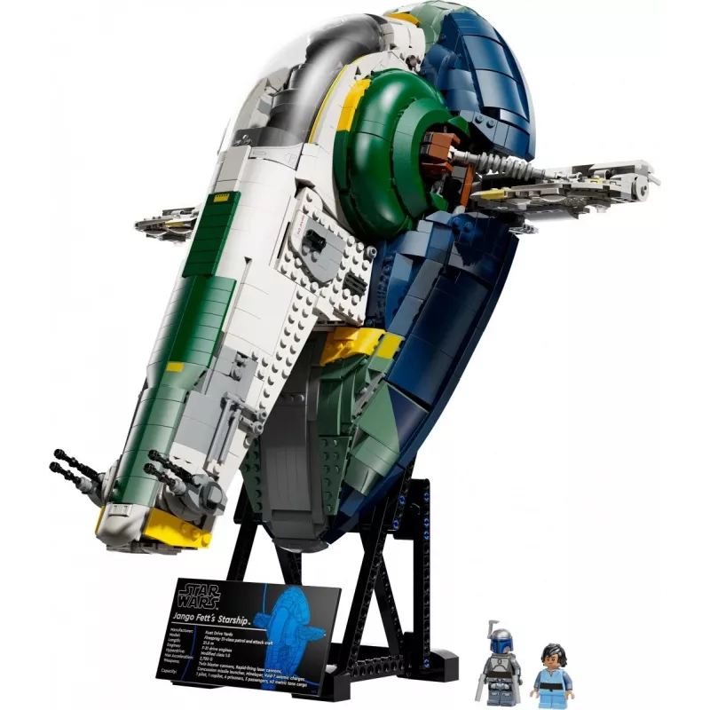 LEGO STAR WARS 75409 Jango Fetts Firespray-Class Raumschiff