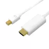 Mini DisplayPort na HDMI 4K, biela, 1 m