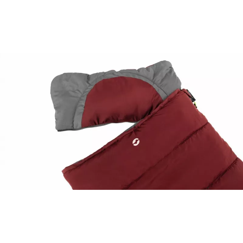 Spací vak Outwell Contour Junior obdĺžnikový polyester 170 cm x 70 cm, červený