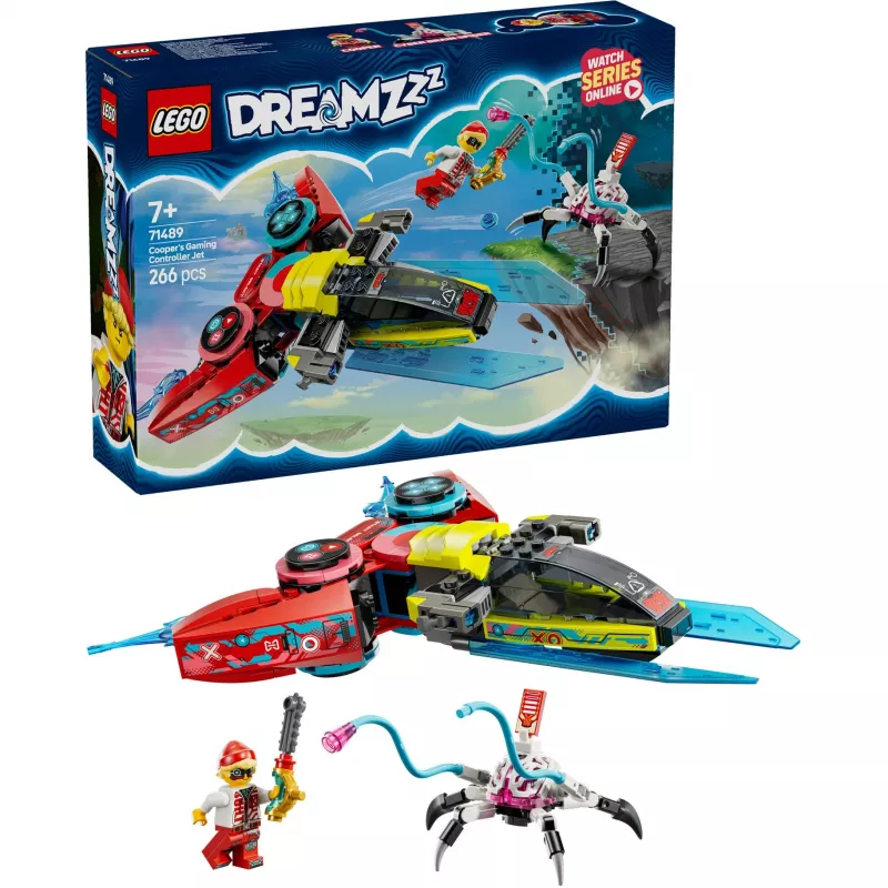 Lego 71489 DREAMZzz Cooperov lietajúci videohrový ovládač, stavebná hračka