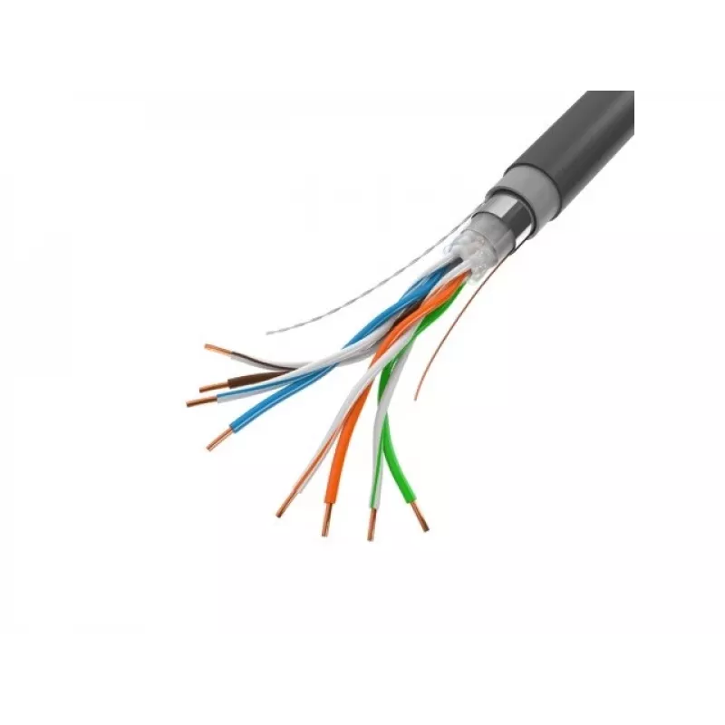 Sieťový kábel Lanberg LCF5-30CU-0305-BK RJ45 Cat5e 305 m čierny