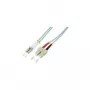 Logilink - Patch kábel - LC Multimode (M) - SC Multimode (M) - 5 m - optické vlákno - 50/125 mikrometrov - OM3 - bezhalogénový - akvamarínová (1P3LS05)