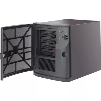 Super Micro Supermicro SC721 TQ-350B - Tower - Mini-ITX 350 watt (ATX) - čierna - USB (CSE-721TQ-350B)