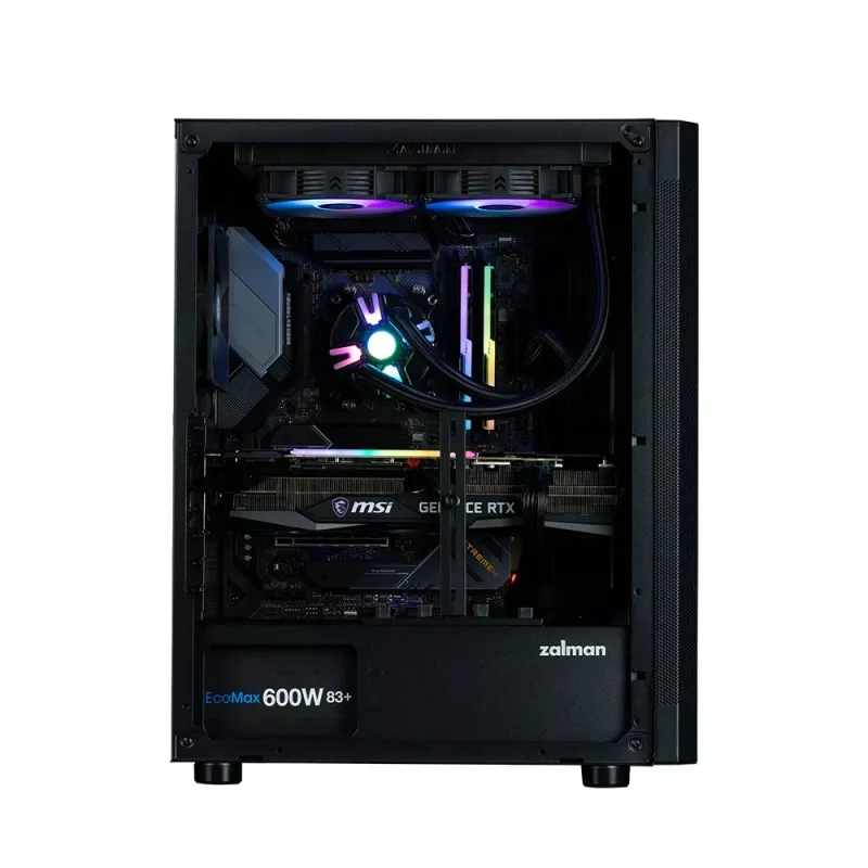 PC skriňa I4 ATX Mid Tower 6 ventilátorov