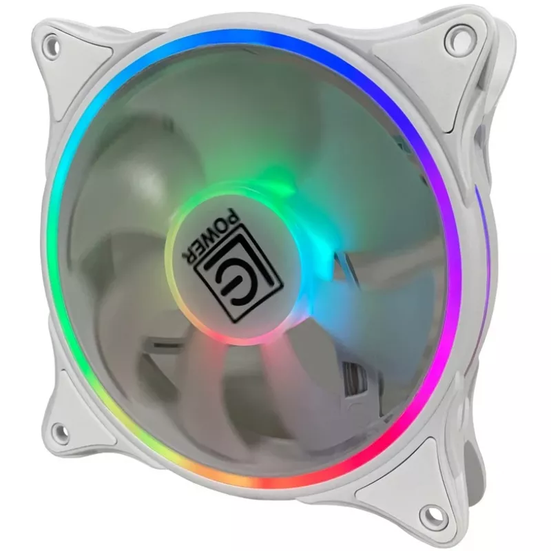 LC-Power LC-CF-120-ARGB-W 120mm ARGB ventilátor do skrine – biely