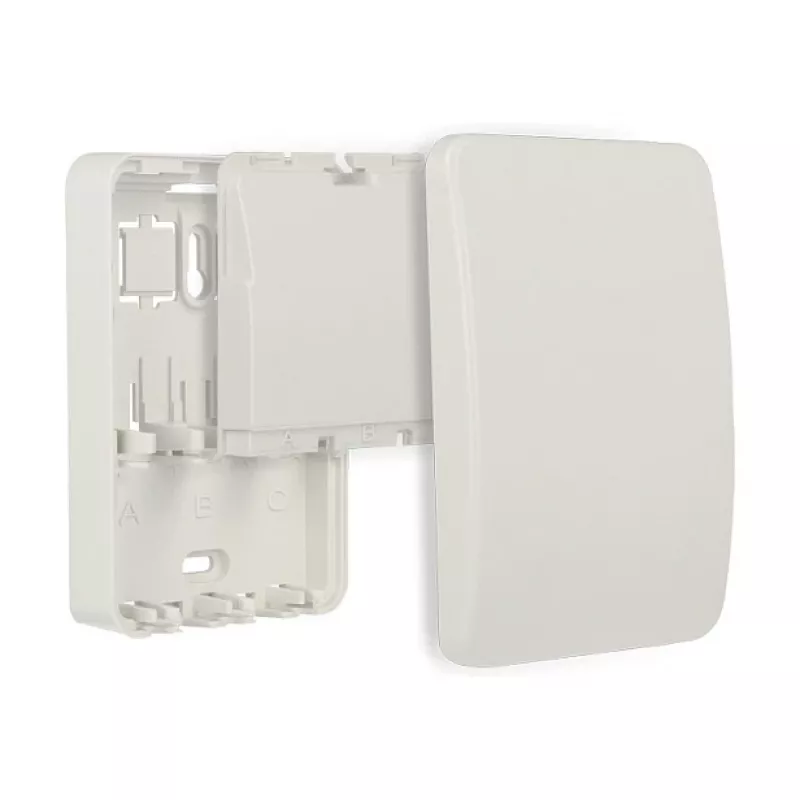 Nástenná a rozvodná krabica DELOCK 86262, biela, 82×120×31 mm