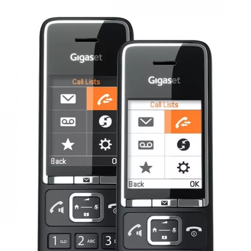 Bezdrôtový telefón Gigaset Comfort 550 – DECT bezdrôtová mikrotelefónna jednotka s dlhou výdržou batérie