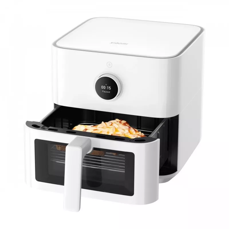 Teplovzdušná fritéza Xiaomi BHR8238EU 5,5 l 1600 W, Touch-OLED, Wi‑Fi/ovládanie smartfónom, biela