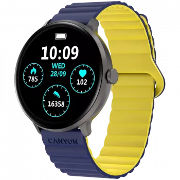 Canyon SW-69 - Jacky - smart hodinky - BT - farba. LTPS displej 1.3 - vodotesné. IP68 - 25 športov