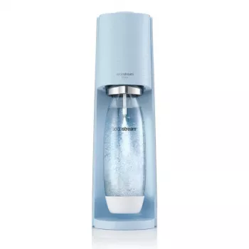 SodaStream výrobník sódy Terra svetlomodrý QC s CO2 a 1L PET fľašou