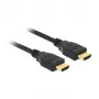 HDMI kábel DeLOCK 84713 1 m Type-A samec na samec čierny