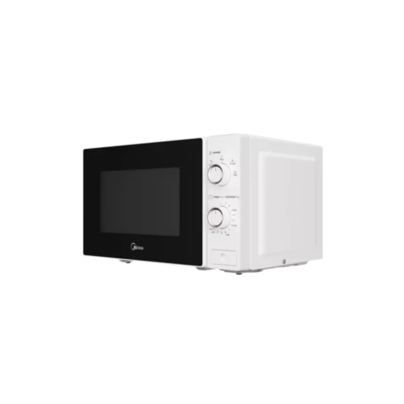 Mikrovlnná rúra Midea MM720C2AT-W — 700 W, 20 l, voľne stojaca, biela
