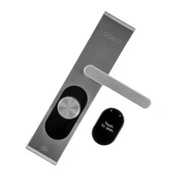 Inteligentný zámok dverí Shelly LOQED Touch nehrdzavejúca oceľ bezklúčový vstup, ovládanie touchpadom, integrácia do smart home