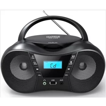 Rádioprehrávač CD LILA2 USB/BT čierny