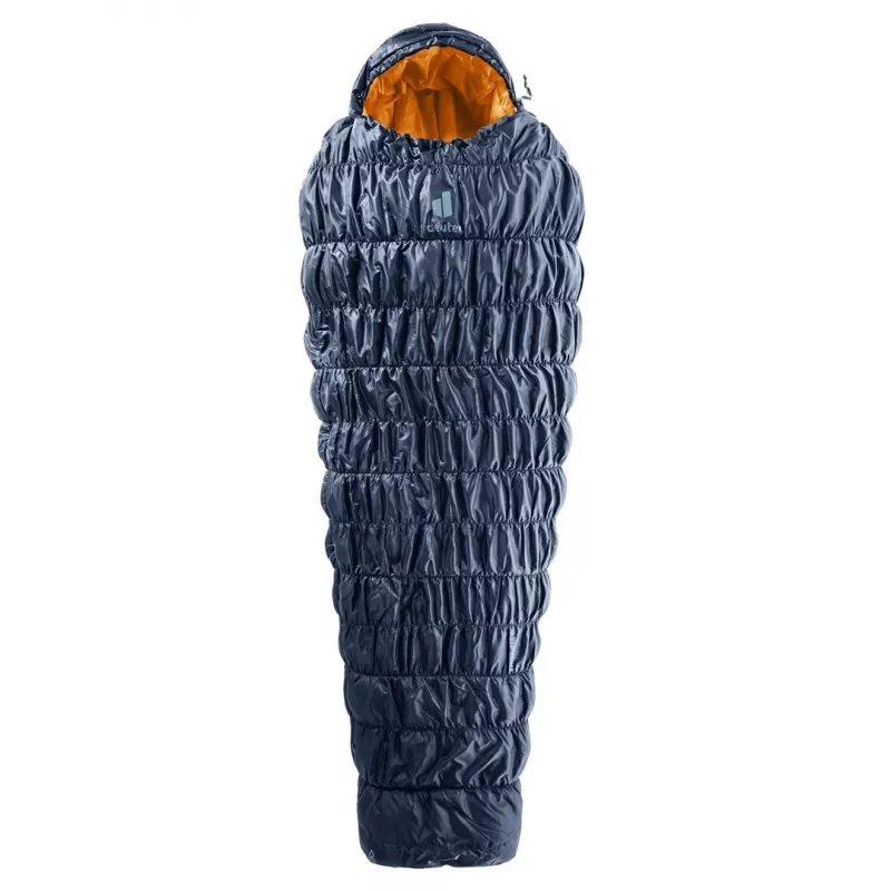 Spací vak DEUTER Exosphere 0°C / 32°F — syntetický, ink/maple