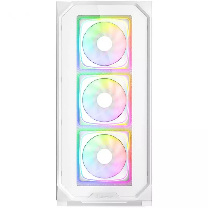 Sharkoon AK5G RGB Midi Tower biela