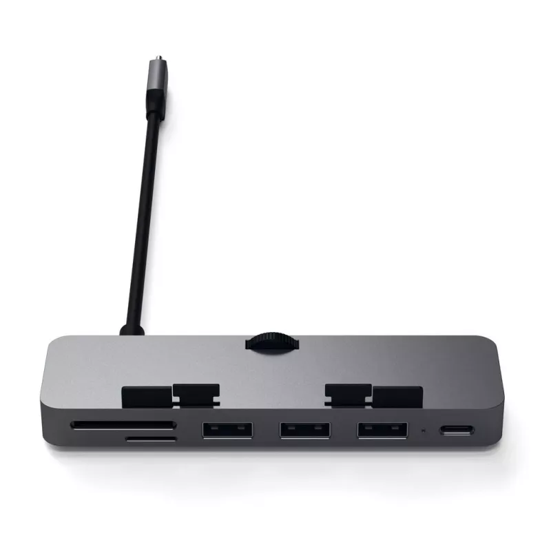 Satechi ST-TCIMHM dokovacia stanica/port replikátor pre notebook USB 3.2 Gen 1 (3.1 Gen 1) Type-C sivá