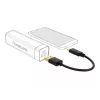 DeLOCK USB nabíjací kábel Type-A na USB Type-C 15 cm čierny