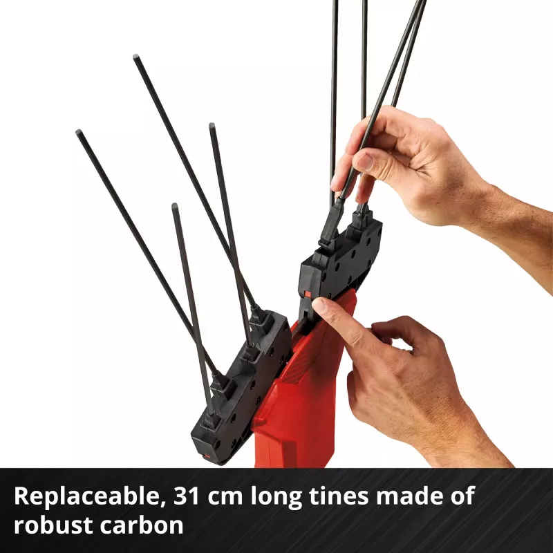 Einhell GE-FS 18/53 Li-Solo čierna červená plast 530 mm 182 cm