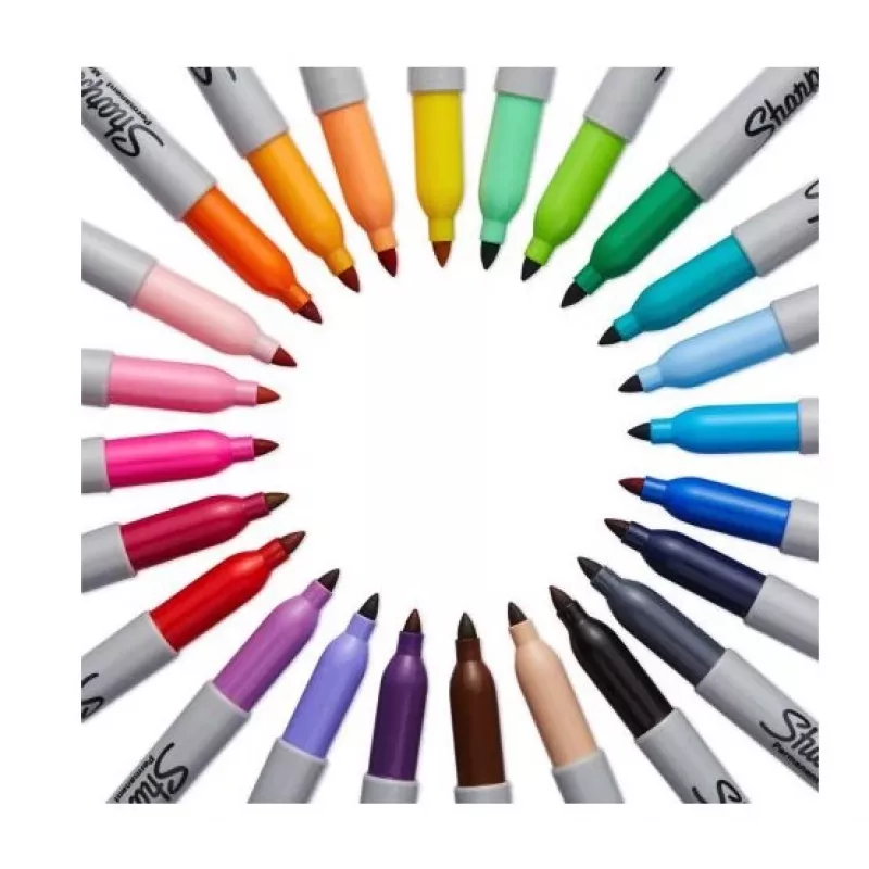 Jemný marker Sharpie Fine 24 ks viacfarebný