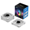 Gamemax | skriňový ventilátor | KF300 BK | biely