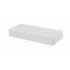 Neupravovateľný switch GEMBIRD NSW-G8-01 – 8× Gigabit Ethernet (10/100/1000), biela, DC 5V