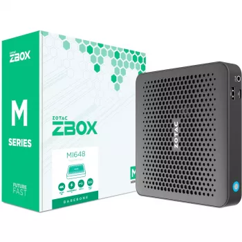 Zotac ZBOX edge MI648 0,64L-PC čierna i5-1340P 1,9 GHz