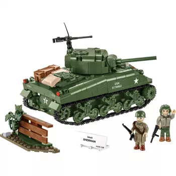 Stavebnica M4A1 Sherman 663 dielov