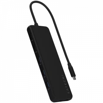 Multiport USB-C adaptér Satechi ST-P3D13K 13-in-1 s podporou Triple-Display