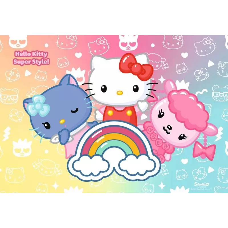 Ravensburger Puzzle Hello Kitty, 2 x 24 dielikov