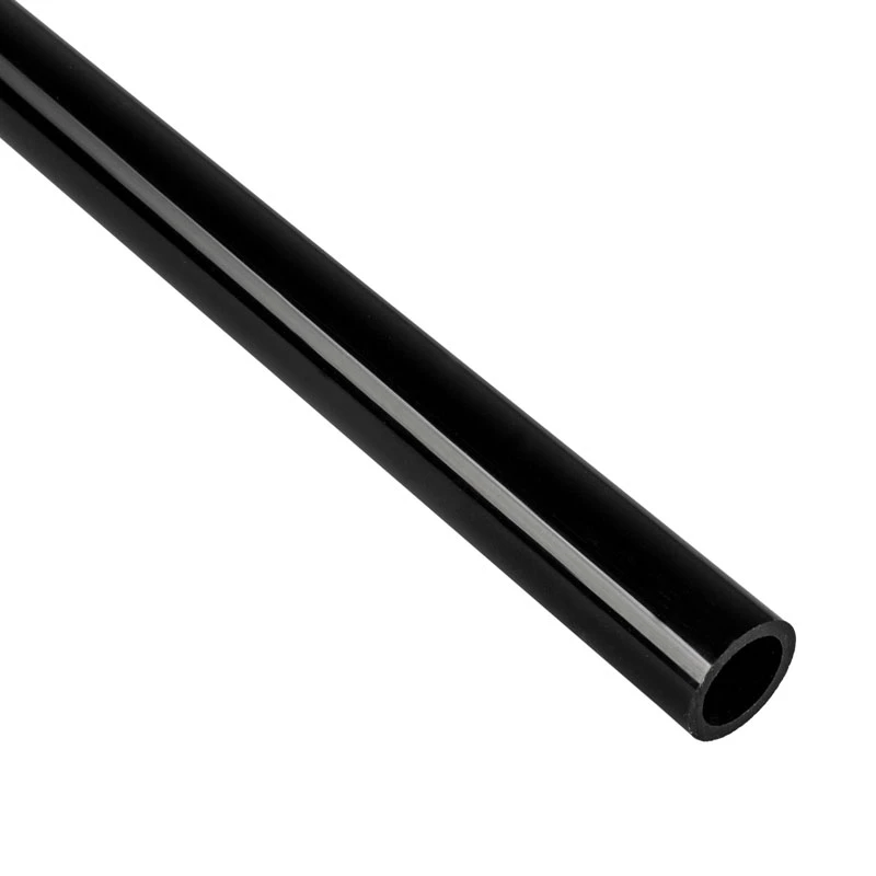 Bitspower Crystal Link Tube trubica 16/12 mm, 1000 mm, čierna