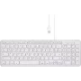 Perixx PERIBOARD-213 DE W USB klávesnica nemecká, QWERTZ biela (11960)
