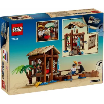 LEGO stavebnica One Piece 75636 chatrč veterného mlyna, 299 dielov, 3 minifigúrky, 8+ rokov