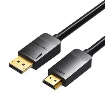 Kábel DisplayPort na HDMI Vention HADBI 3 m, DisplayPort 1.2 na HDMI 1.4, pasívny adaptérový kábel