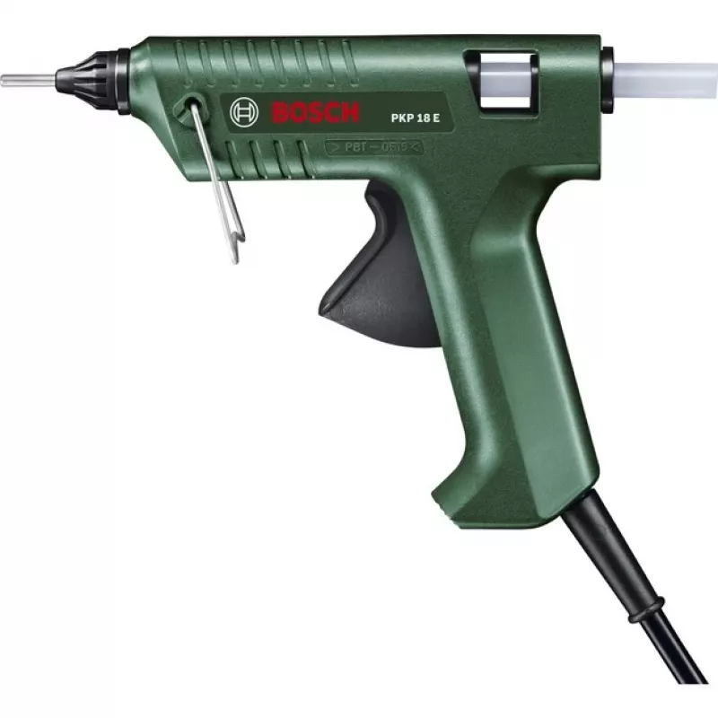 Bosch PKP 18 E Pištoľ na horúce lepidlo Zelená