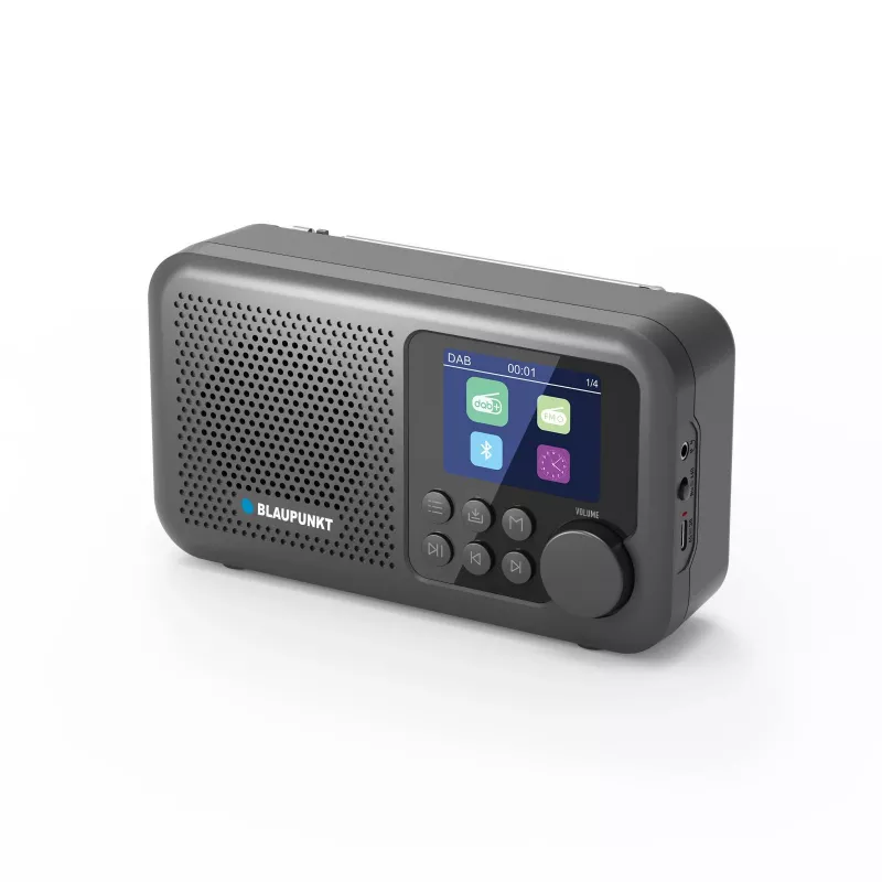 Blaupunkt DR8BK prenosné rádio, čierne