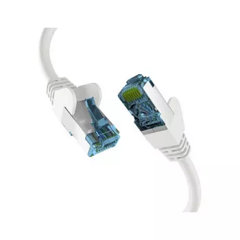 EFB-Elektronik RJ45 patch kábel s Cat.7 surovým káblom surový kábel biely 5m S/FTP PIMF sieťový kábel LAN DSL Výrobca: EFB Elektronik (EC020200139)