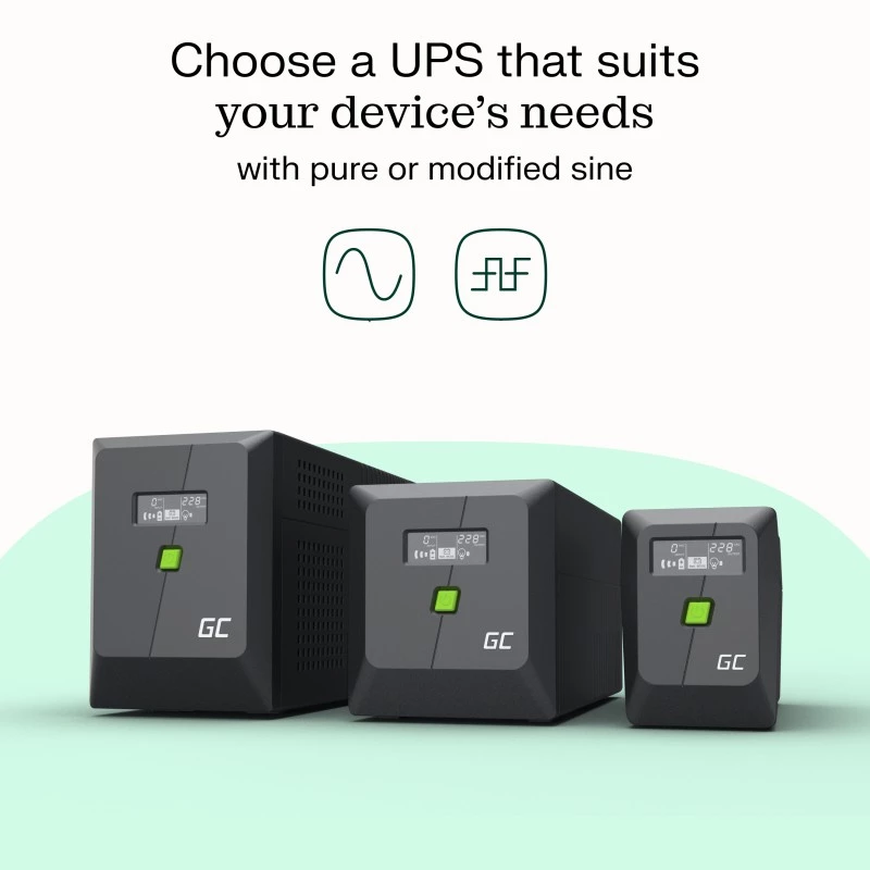 Green Cell UPSLP700 UPS (neprerušiteľné napájanie) Line-Interactive 1 kVA 700 W 4 AC výstupy