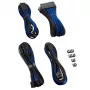 CableMod PRO ModMesh 12VHPWR predlžovacia sada káblov čierna/modrá — 12VHPWR predlženie napájania GPU