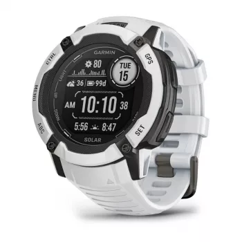 Garmin Instinct 2X Solar 2,79 cm (1,1) MIP 50 mm digitálny 176 x 176 pixelov dotyková obrazovka biela GPS (satelit)