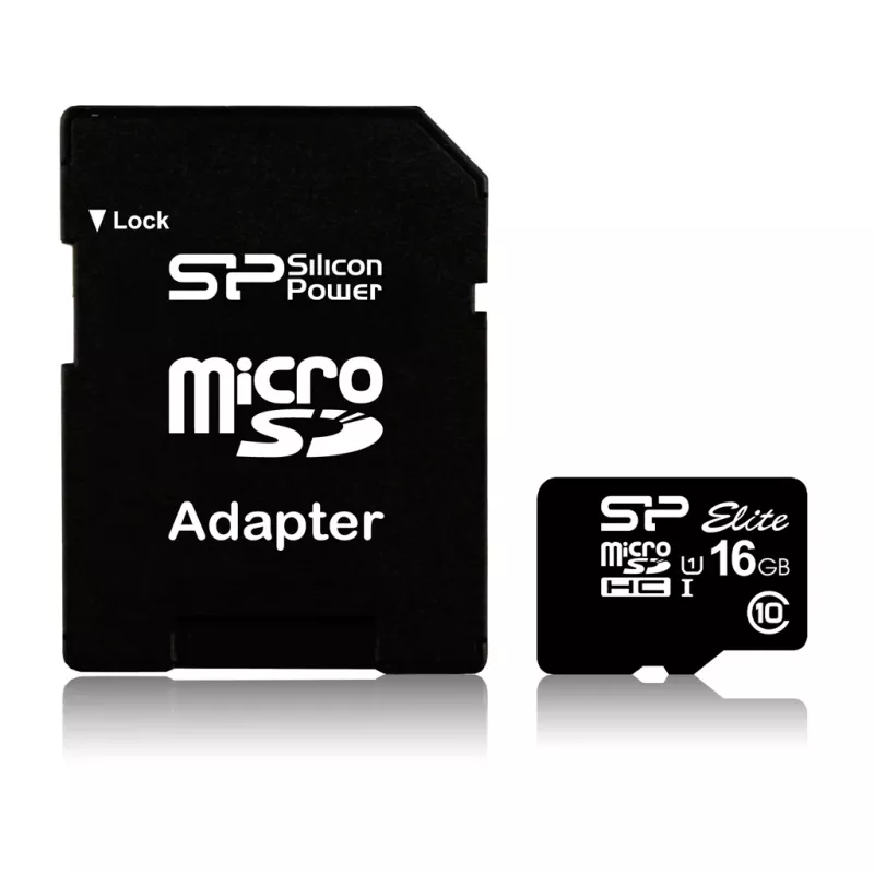 Silicon Power Elite pamäťová karta 16 GB MicroSDHC Class 10 UHS-I
