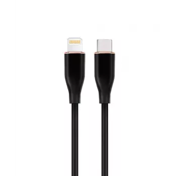 Lightning kábel GEMBIRD CC-USB2S-CM8PM-1.5M-BK, 1,5 m