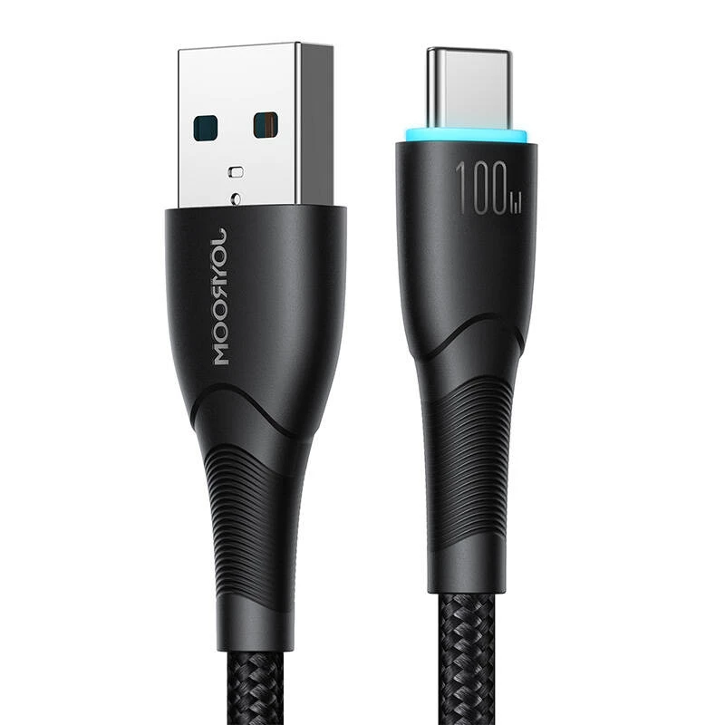 USB na USB-C kábel Joyroom SA32-AC6 100 W 1 m čierny