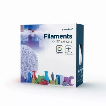 Materiál pre 3D tlač ABS Gembird 3DP-ABS1.75-01-FY žltý 1 kg