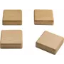 Sada magnetov 4 ks Sigel BA211, okrúhle magnety 3,3 x 3,3 x 0,9 cm
