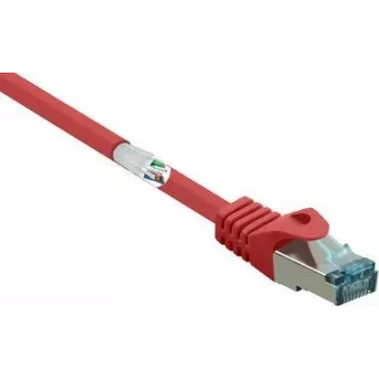 Renkforce RF-5047498 sieťový kábel červený 3 m Cat6a S/FTP (S-STP) (RF-5047498)