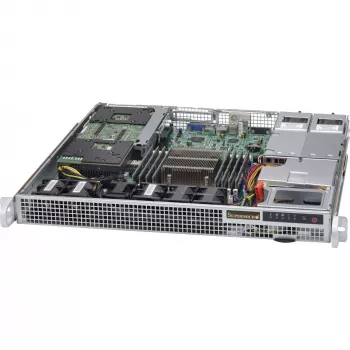 Super Micro Supermicro SC514 R407W - Rack - montovateľný do racku - 1U - SATA/SAS - bez podpory Hot-Swap 400 Watt (CSE-514-R407W)