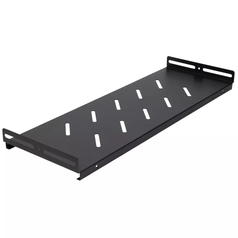 EXTRALINK LITE 6U 530X400 nástenný rack čierny s policou